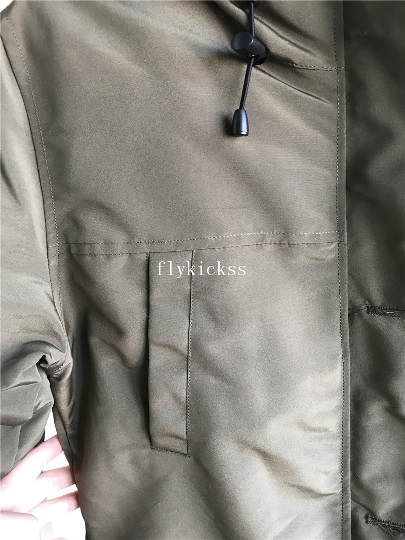 Nobis Canada Goose Dark Green Coat Girl